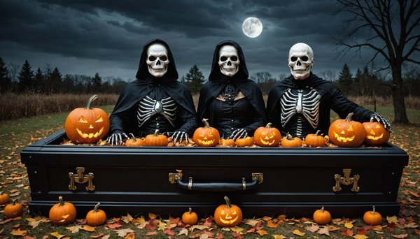 Location de cercueil d'halloween : l'élément choc de votre soirée !